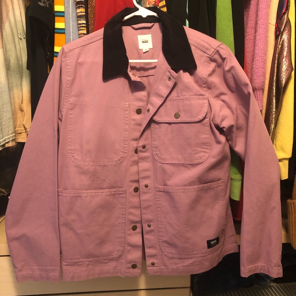 Lilac Vans workwear jacket